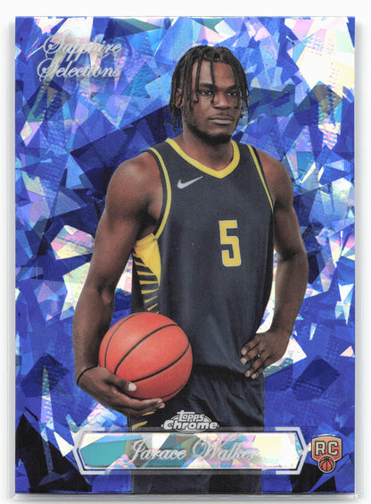 2023-24 Topps Chrome Sapphire Edition #SS-18 Jarace Walker Sapphire Selections