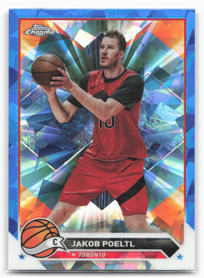 2023-24 Topps Chrome Sapphire Edition #59 Jakob Poeltl