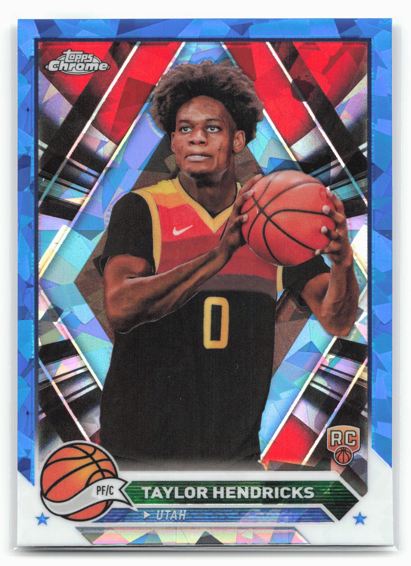 2023-24 Topps Chrome Sapphire Edition #147 Taylor Hendricks