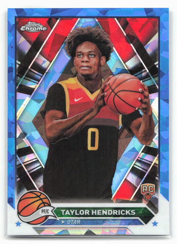 2023-24 Topps Chrome Sapphire Edition #147 Taylor Hendricks