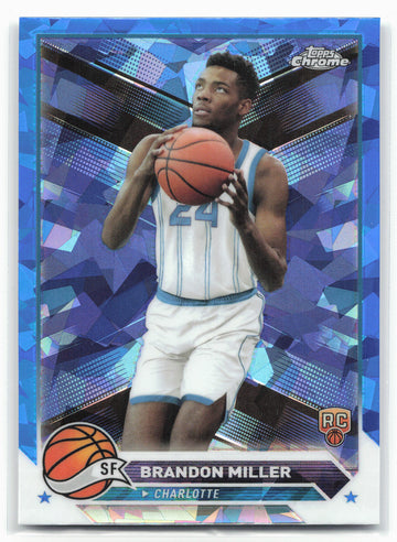 2023-24 Topps Chrome Sapphire Edition #127 Brandon Miller