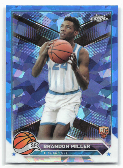 2023-24 Topps Chrome Sapphire Edition #127 Brandon Miller