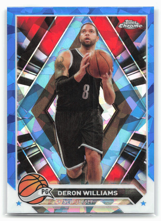 2023-24 Topps Chrome Sapphire Edition #9 Deron Williams