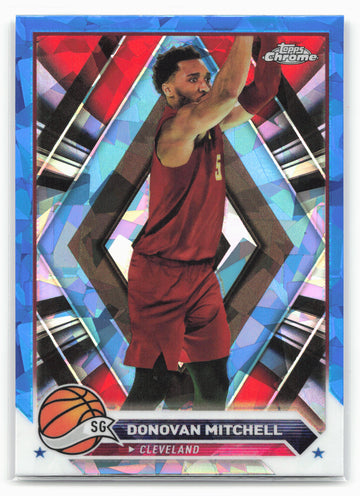 2023-24 Topps Chrome Sapphire Edition #45 Donovan Mitchell