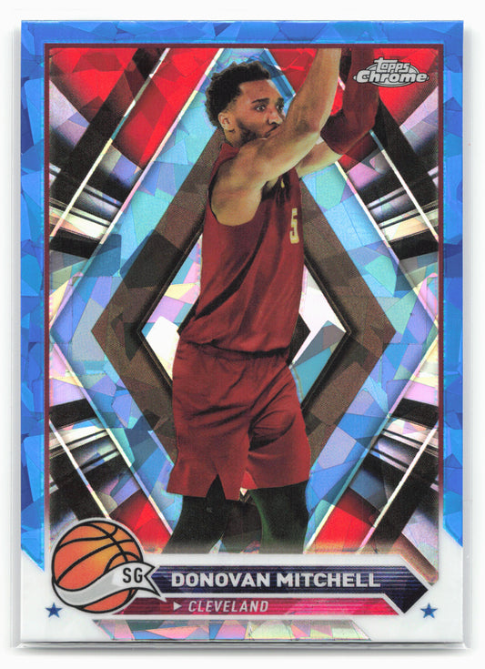 2023-24 Topps Chrome Sapphire Edition #45 Donovan Mitchell