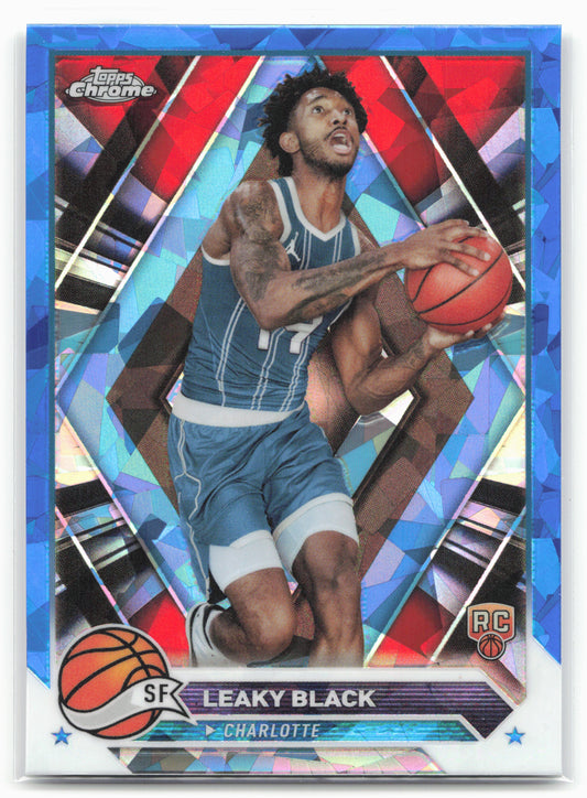 2023-24 Topps Chrome Sapphire Edition #51 Leaky Black