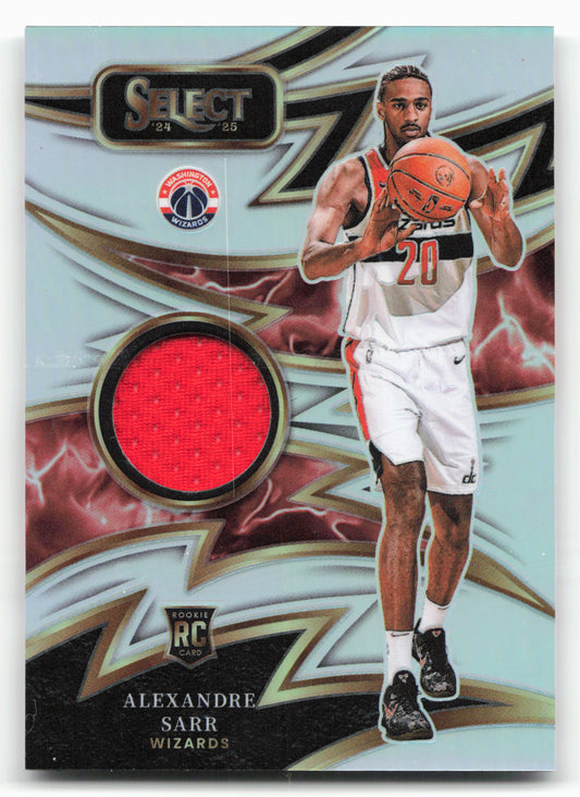 2024-25 Panini Select #SPK-SAR Alexandre Sarr Sparks