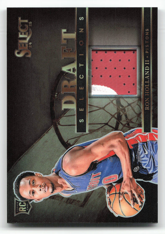 2024-25 Panini Select #DSM-HOL Ron Holland II Draft Selections Copper #/49