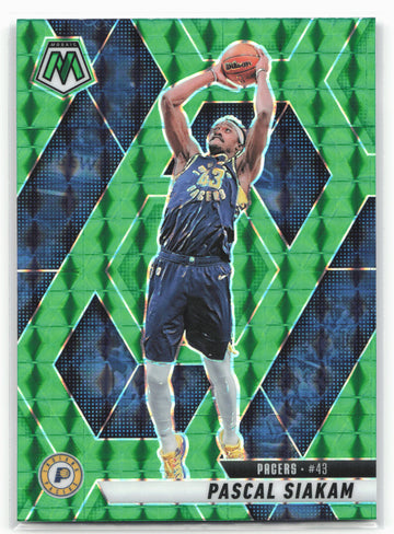 2024-25 Panini Mosaic #145 Pascal Siakam Green Mosaic