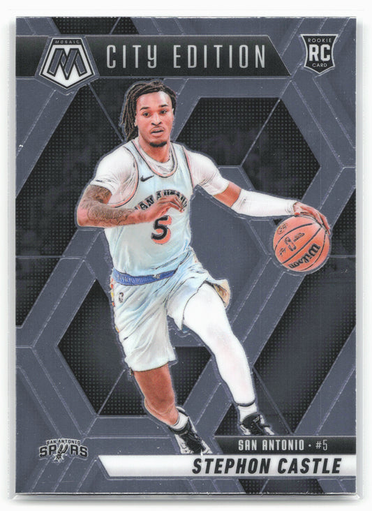 2024-25 Panini Mosaic #290 Stephon Castle