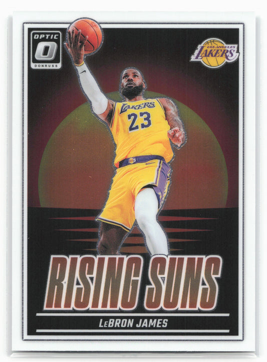 2024-25 Donruss Optic #2 LeBron James Rising Suns