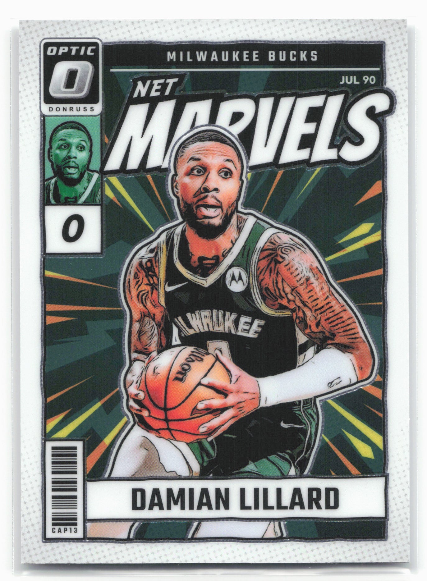 2024-25 Donruss Optic #20 Damian Lillard Net Marvels 20692