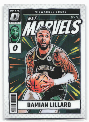 2024-25 Donruss Optic #20 Damian Lillard Net Marvels 20692