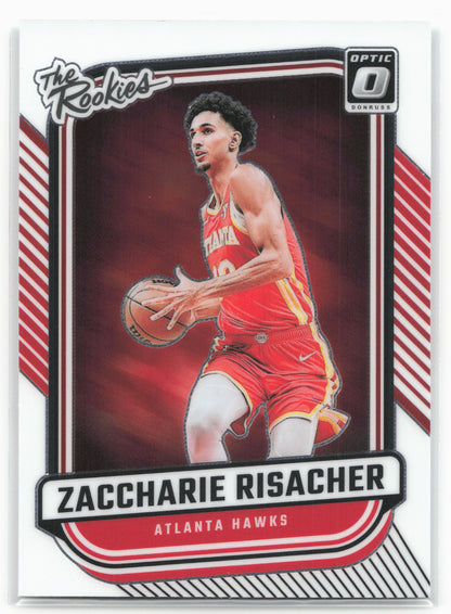 2024-25 Donruss Optic #1 Zaccharie Risacher The Rookies 20694