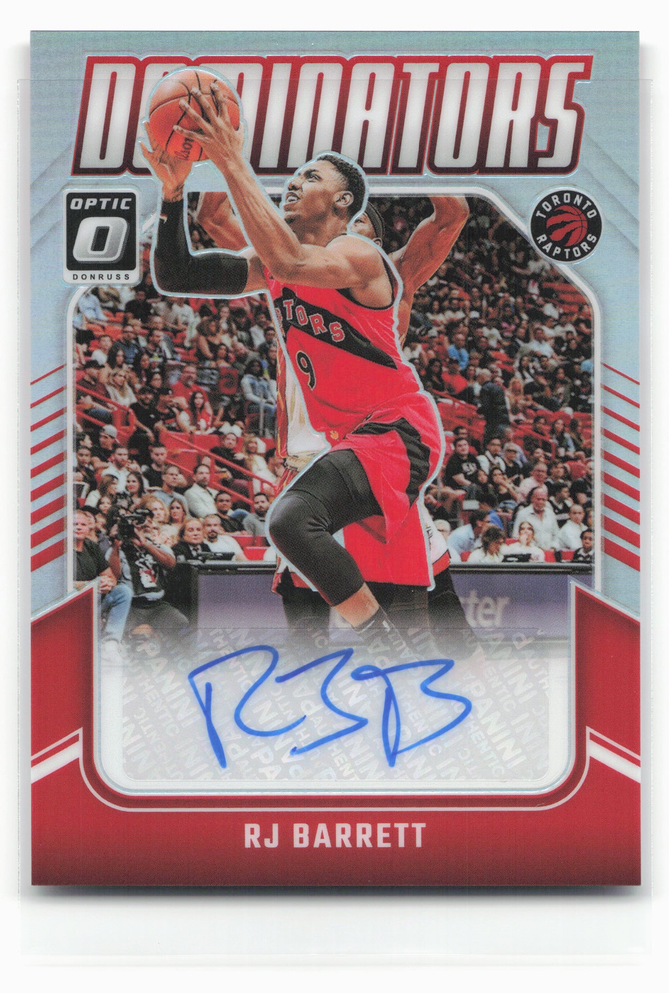 2024-25 Panini Donruss Optic RJ Barrett Dominators Holo Auto 86/99