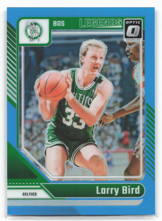 2024-25 Donruss Optic #243 Larry Bird Aqua #/225