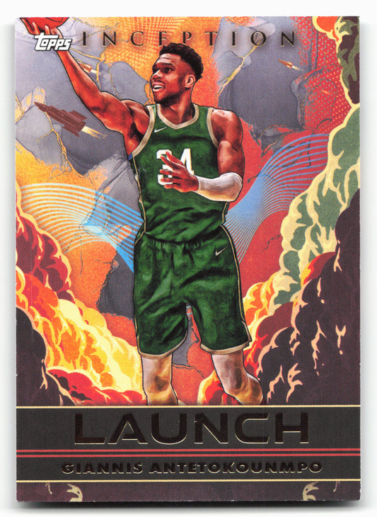 2024-25 Topps Inception #LA-GA Giannis Antetokounmpo Launch