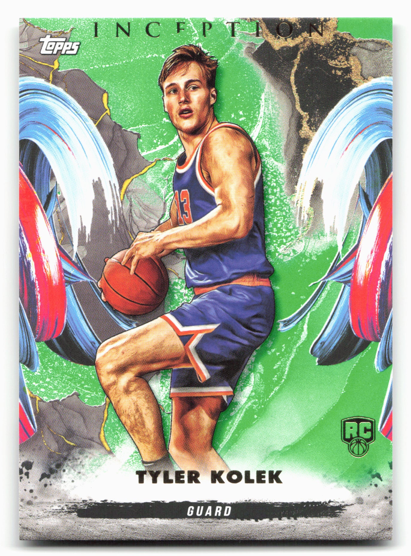 2024-25 Topps Inception #27 Tyler Kolek Green