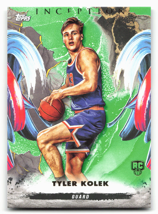 2024-25 Topps Inception #27 Tyler Kolek Green