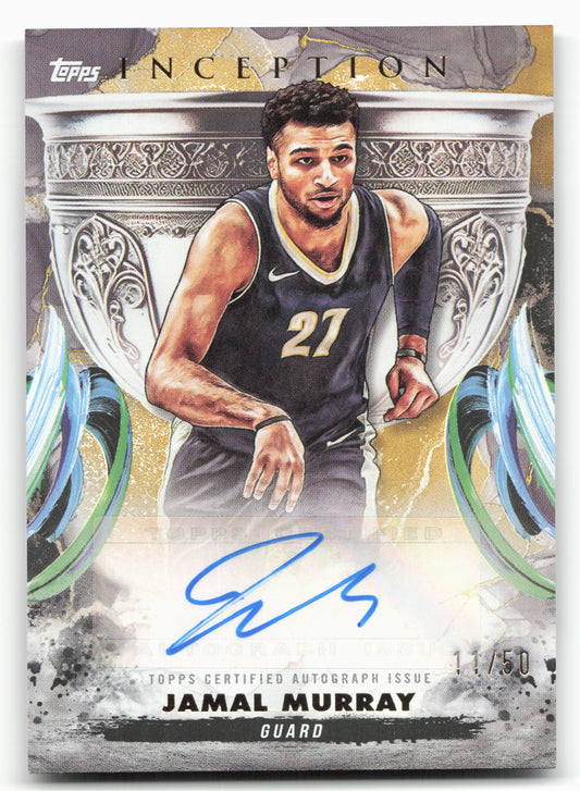 2024-25 Topps Inception #GCS-JM Jamal Murray Grail Chasing Gold 11/50
