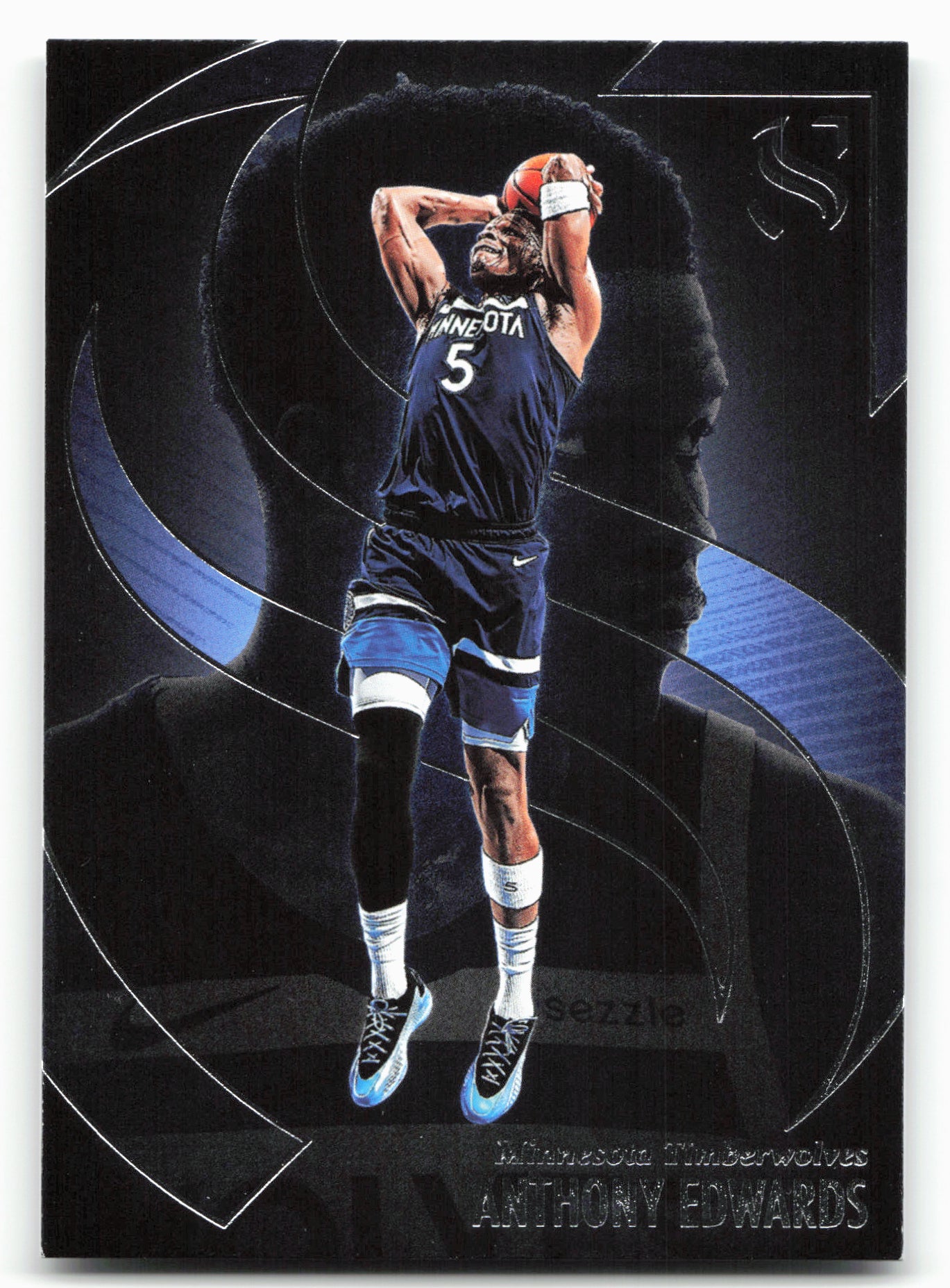 2024-25 Panini Silhouette #44 Anthony Edwards