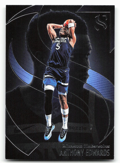 2024-25 Panini Silhouette #44 Anthony Edwards