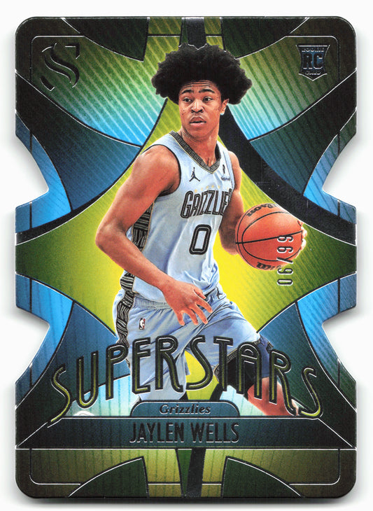 2024-25 Panini Silhouette #20 Jaylen Wells Superstars 06/99