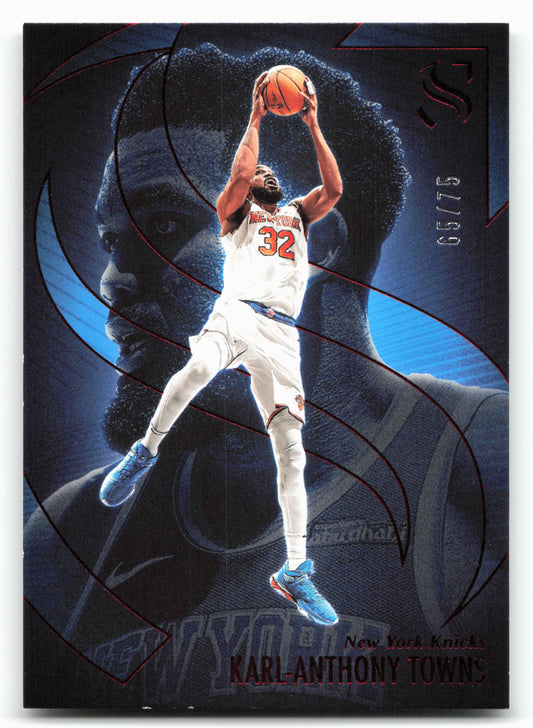 2024-25 Panini Silhouette Karl-Anthony Towns Red 65/75