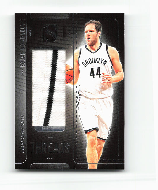 2024-25 Panini Silhouette #THR-BOJ Bojan Bogdanovic Threads
