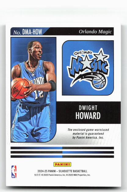 2024-25 Panini Silhouette #DMA-HOW Dwight Howard Dual Materials