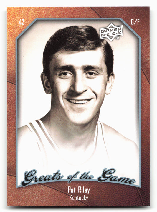 2009-10 Upper Deck Greats of the Game #22 Pat Riley