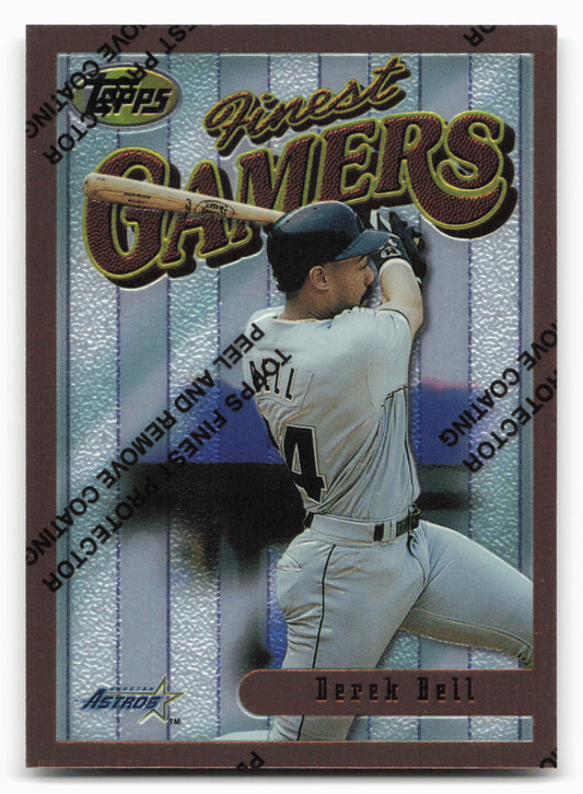 1996 Finest #133 Derek Bell