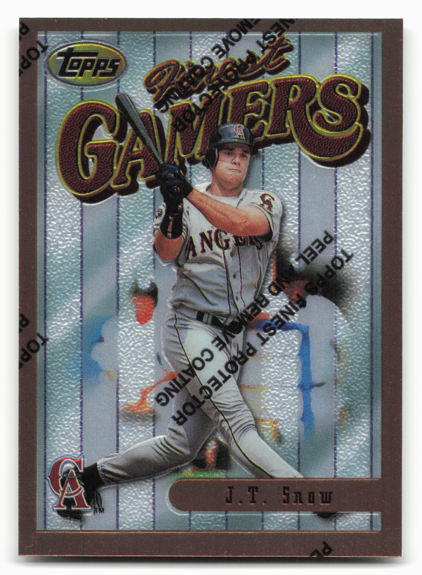 1996 Finest #144 J.T. Snow