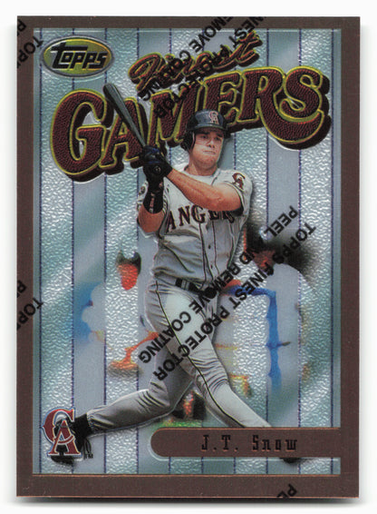 1996 Finest #144 J.T. Snow