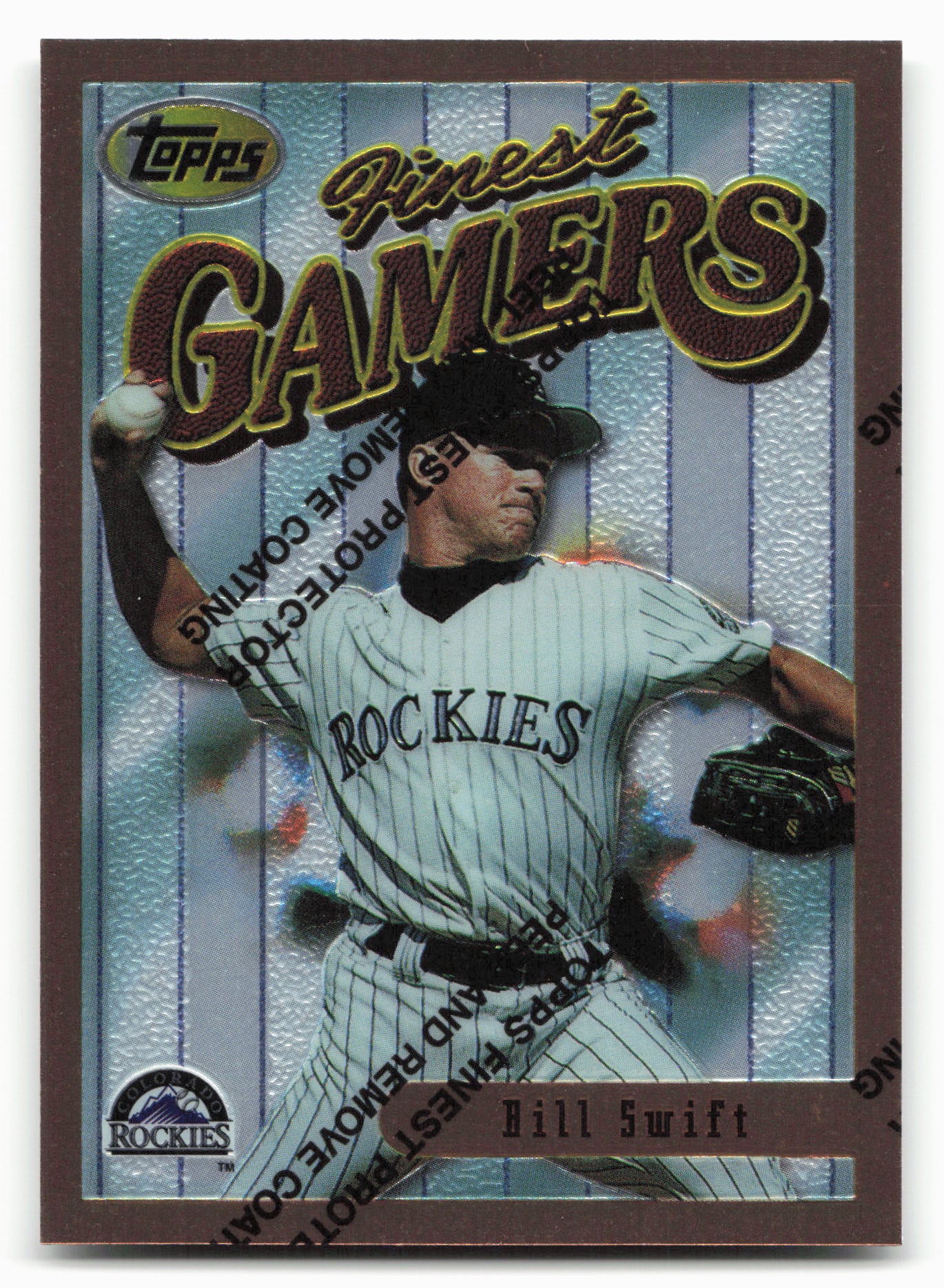 1996 Finest #170 Bill Swift