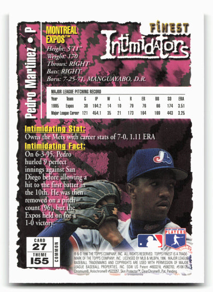 1996 Finest #27 Pedro Martinez