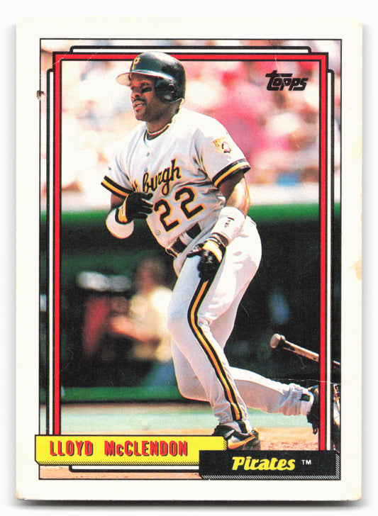 1992 Topps #209 Lloyd McClendon