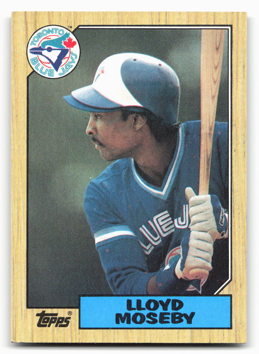1987 Topps #210 Lloyd Moseby
