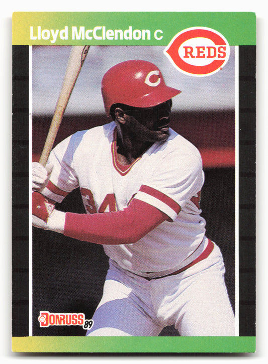 1989 Donruss #595 Lloyd McClendon