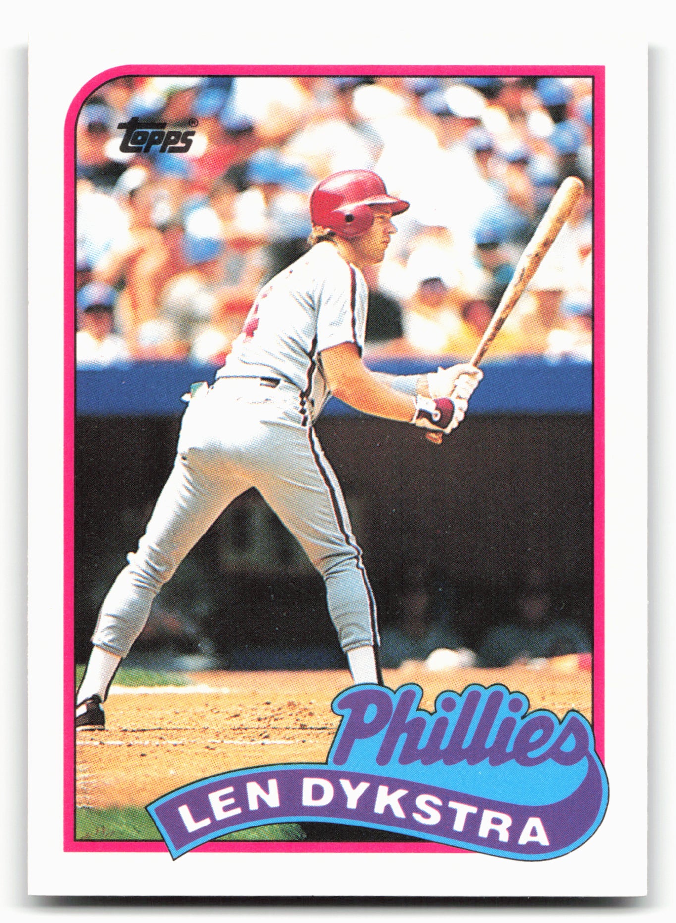 1989 Topps Traded #27T Len Dykstra