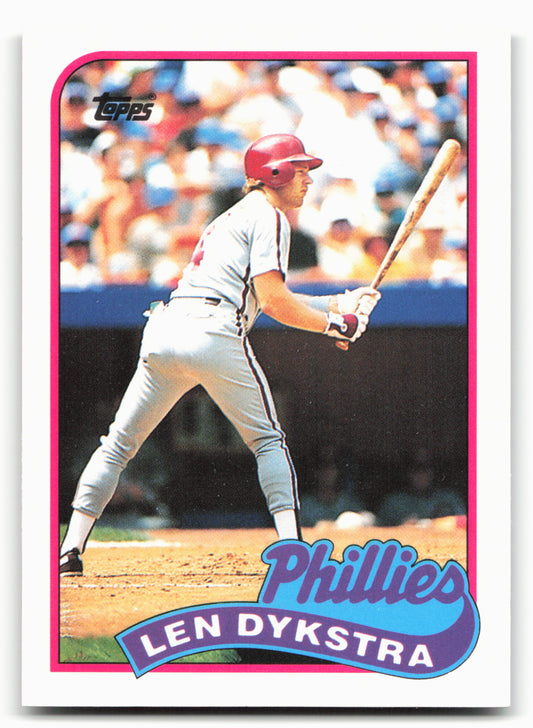 1989 Topps Traded #27T Len Dykstra