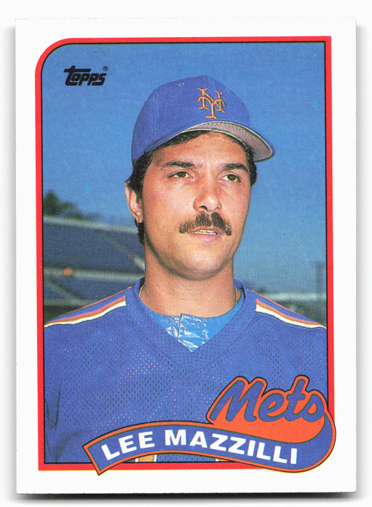 1989 Topps #58 Lee Mazzilli