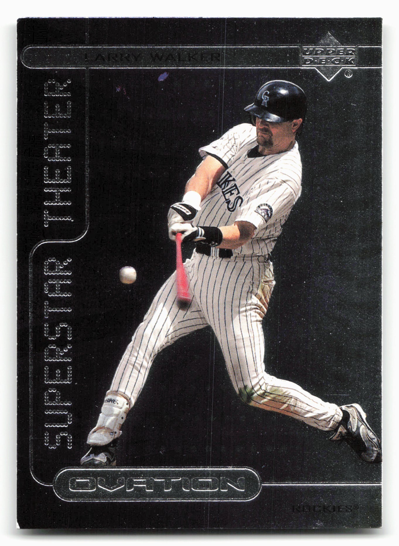 2000 Upper Deck Ovation #ST18 Larry Walker Superstar Theater