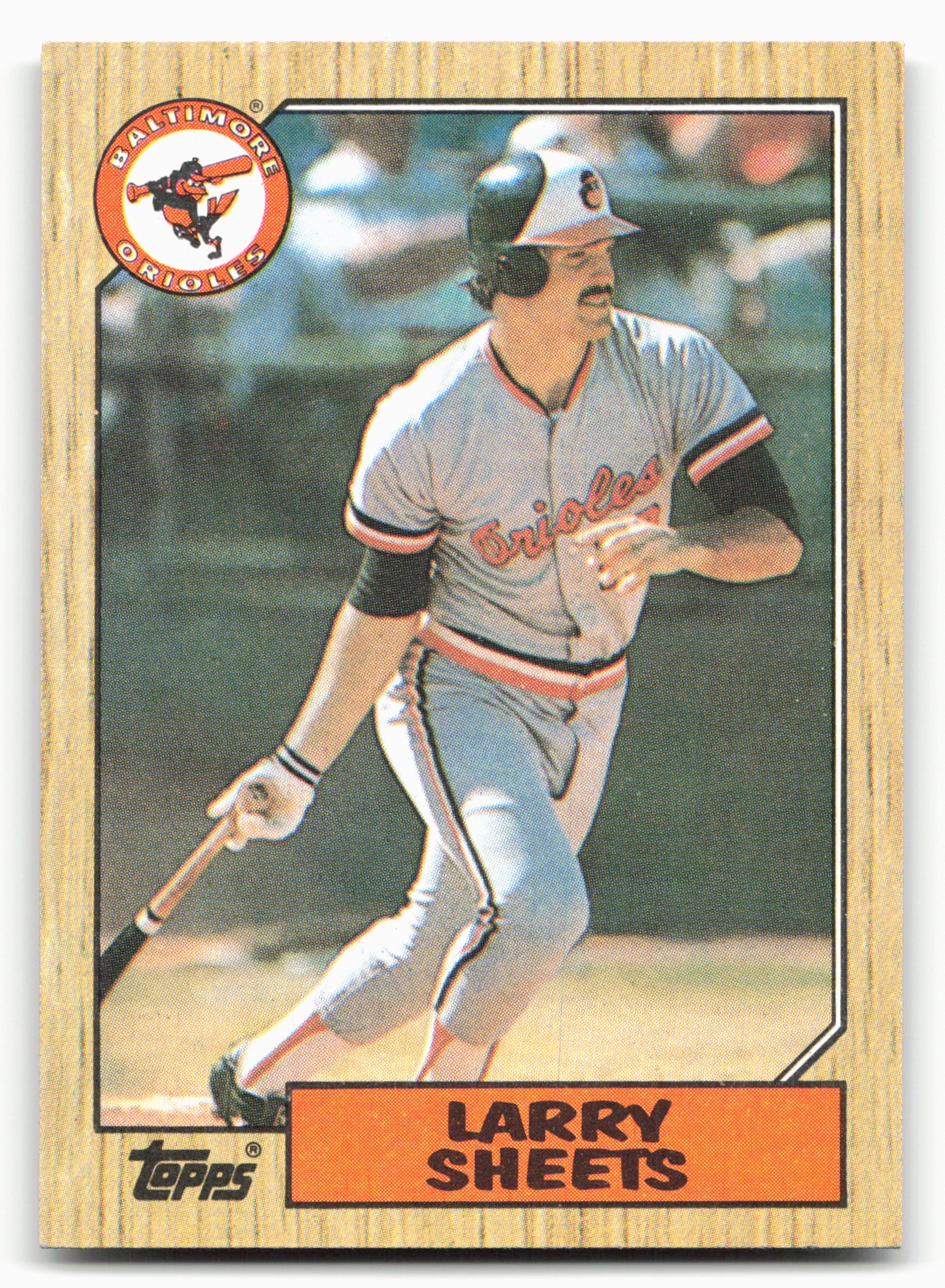 1987 Topps #552 Larry Sheets