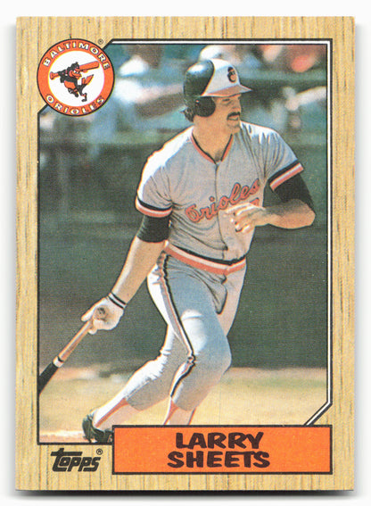 1987 Topps #552 Larry Sheets