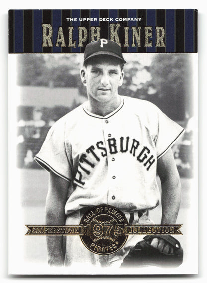 2001 Upper Deck Hall of Famers #29 Ralph Kiner