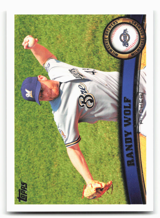 2011 Topps #14 Randy Wolf