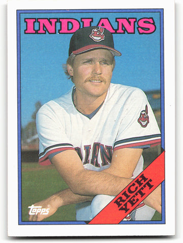 1988 Topps #531 Rich Yett