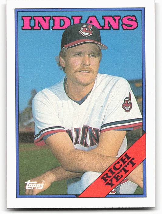 1988 Topps #531 Rich Yett