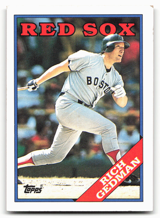 1988 Topps #245 Rich Gedman